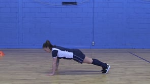 Walk-out push-up